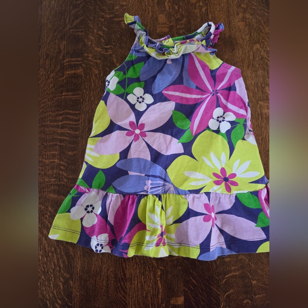 🆓🆓🆓Floral Ruffled Carter's Girls 18M Sleeveless Sun Dress
